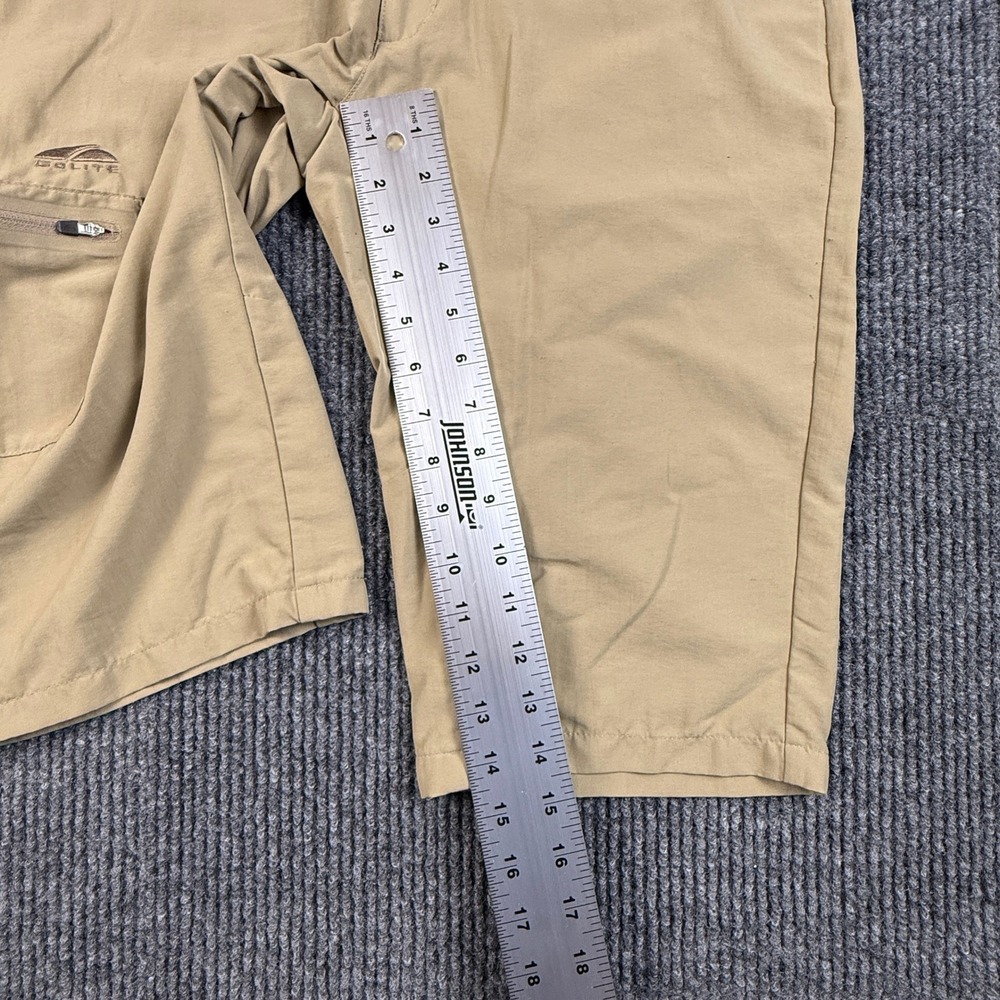 GoLite Womens Size Medium Khaki Tan Hiking Shorts Nylon Cargo Outdoor Trail - Picture 7 of 12